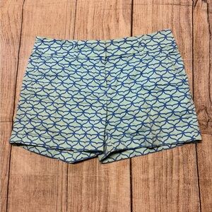 Vineyard Vines Green and Blue Patterned Women's Shorts